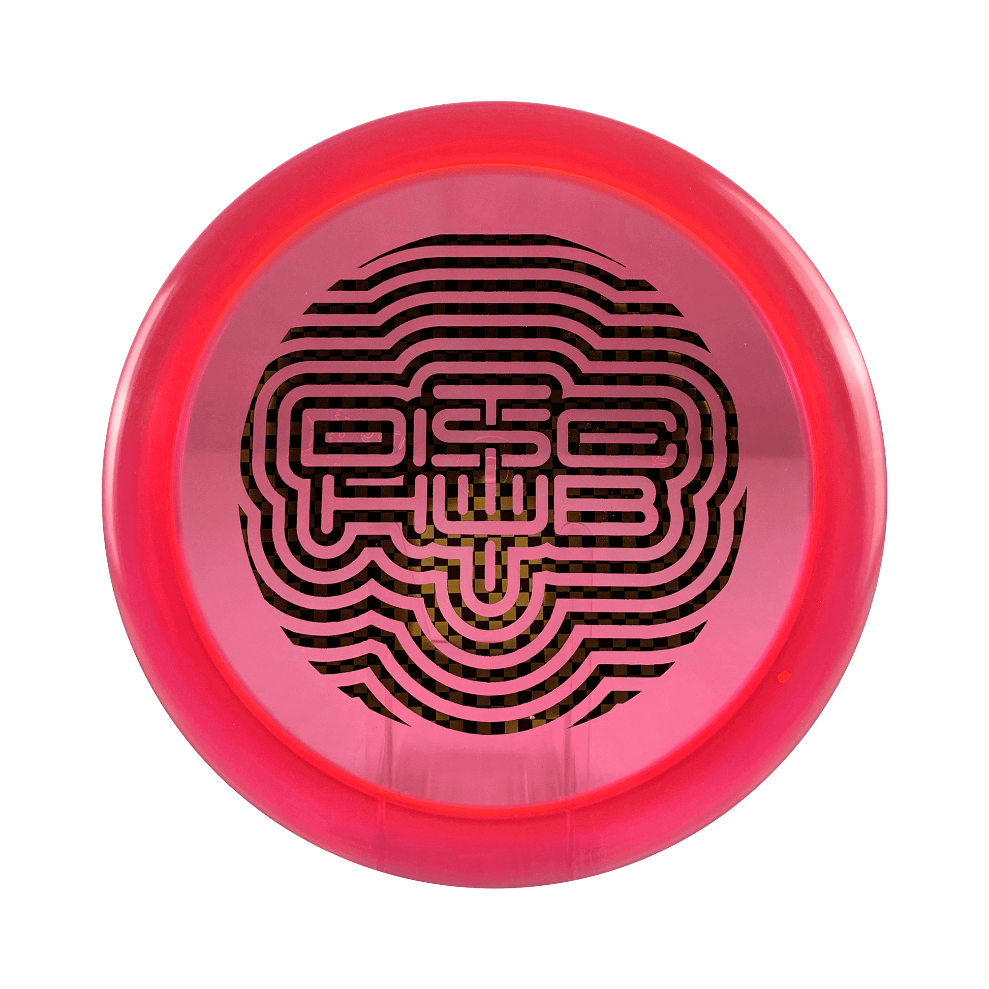 Lucid Ice Criminal - DiscHub Wave Stamp Disc Dynamic Discs red 174 