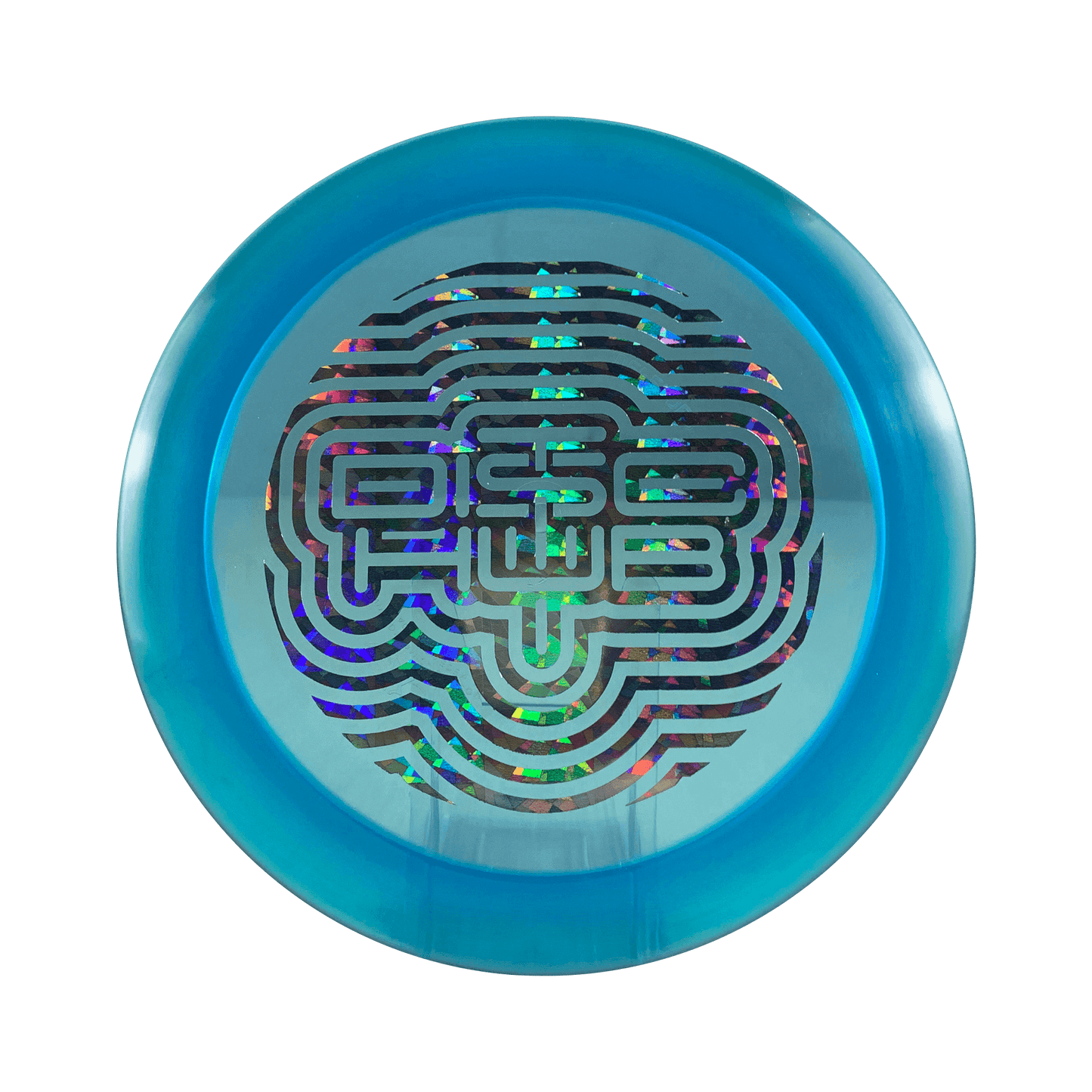 Lucid Ice Defender - DiscHub Wave Stamp Disc Dynamic Discs ice blue 171 