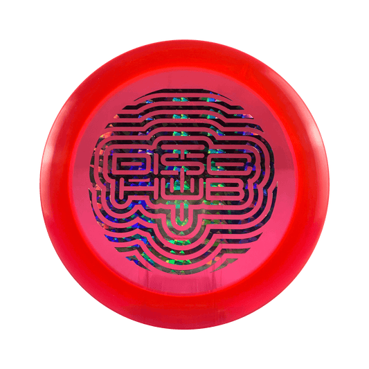 Lucid Ice Defender - DiscHub Wave Stamp Disc Dynamic Discs red 170 