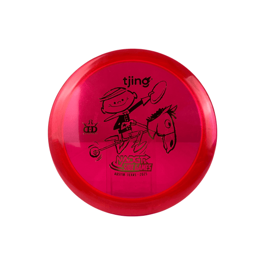 Lucid Ice Glimmer Escape - NADGT Side Games '25 Hobby Horse Stamp Disc Dynamic Discs red 169.0 