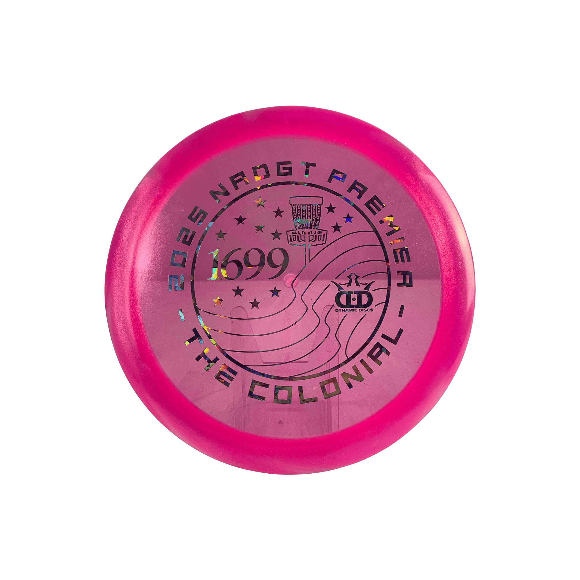 Lucid Ice Glimmer Escape - NADGT The Colonial Premiere 2025 Disc Dynamic Discs pink 170 
