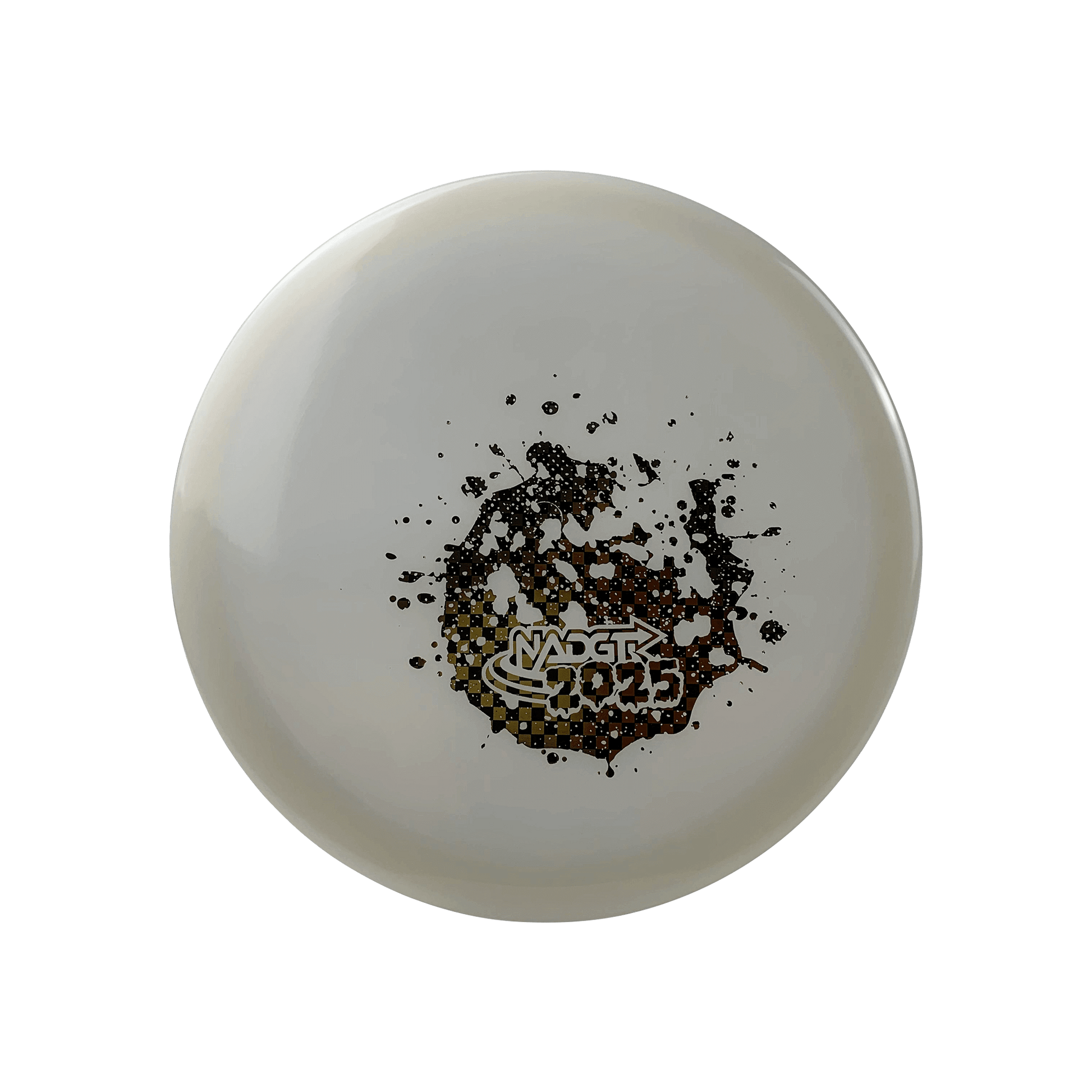 Lucid Justice - NADGT Splatter Stamp 2025 Disc Dynamic Discs white 173.0 