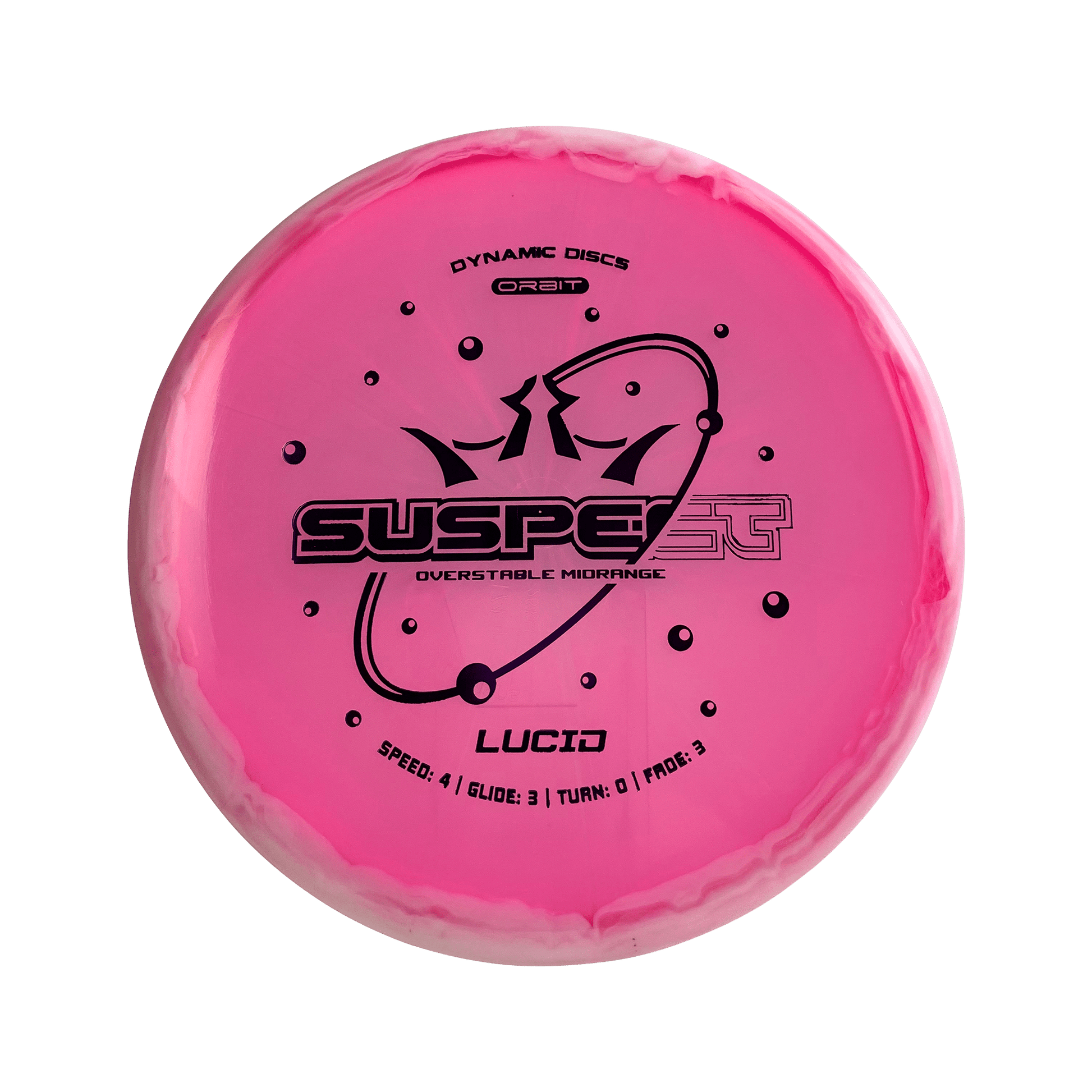 Lucid Orbit Suspect Disc Dynamic Discs multi / pink white 173 