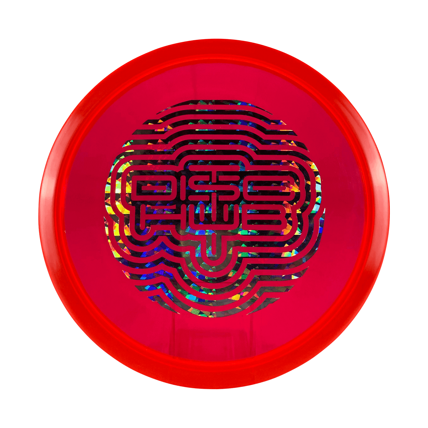 Lucid Verdict - DiscHub Wave Stamp Disc Dynamic Discs red 177 