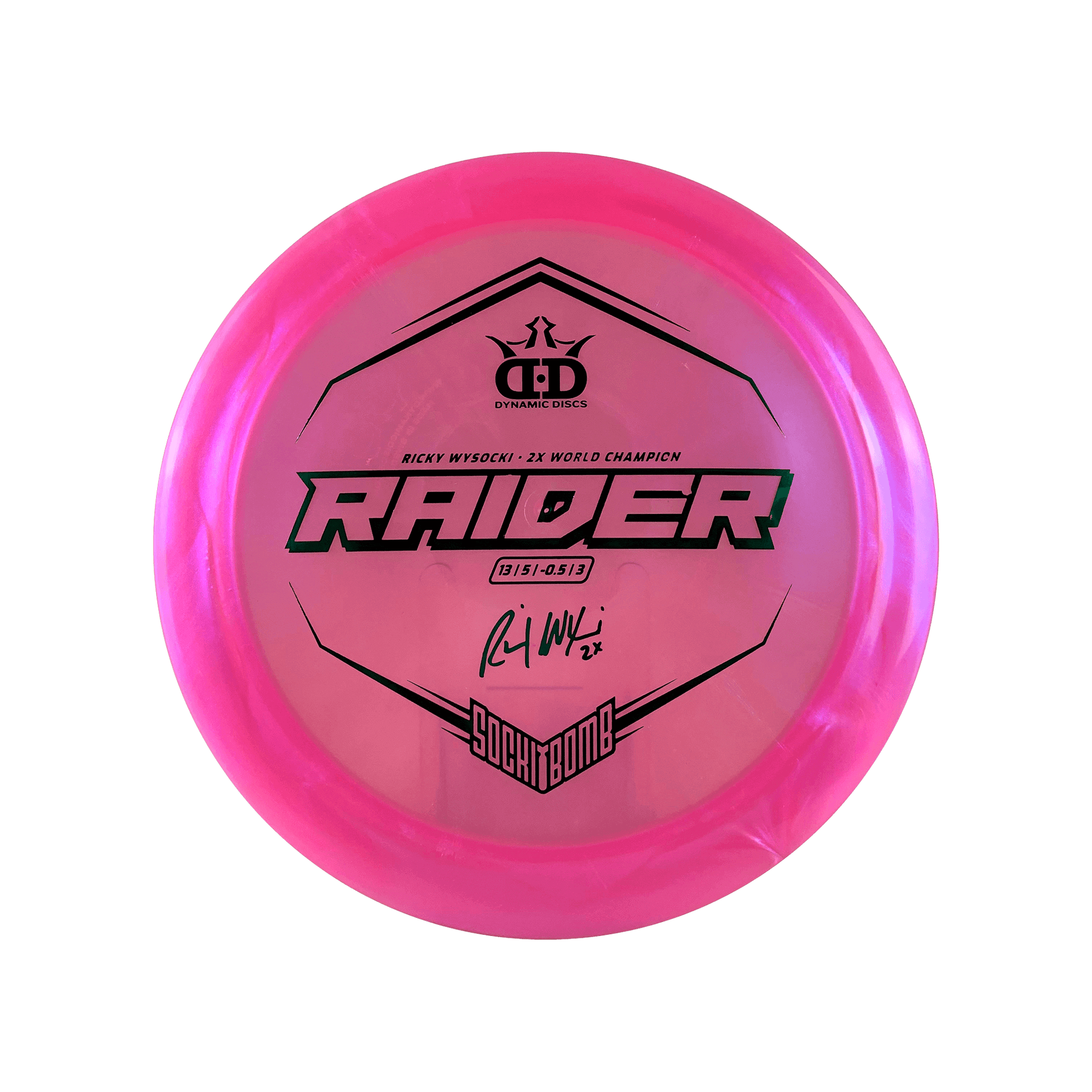 Lucid-X Chameleon Raider - Ricky Wysocki Signature Series Disc Dynamic Discs clear pink 176 