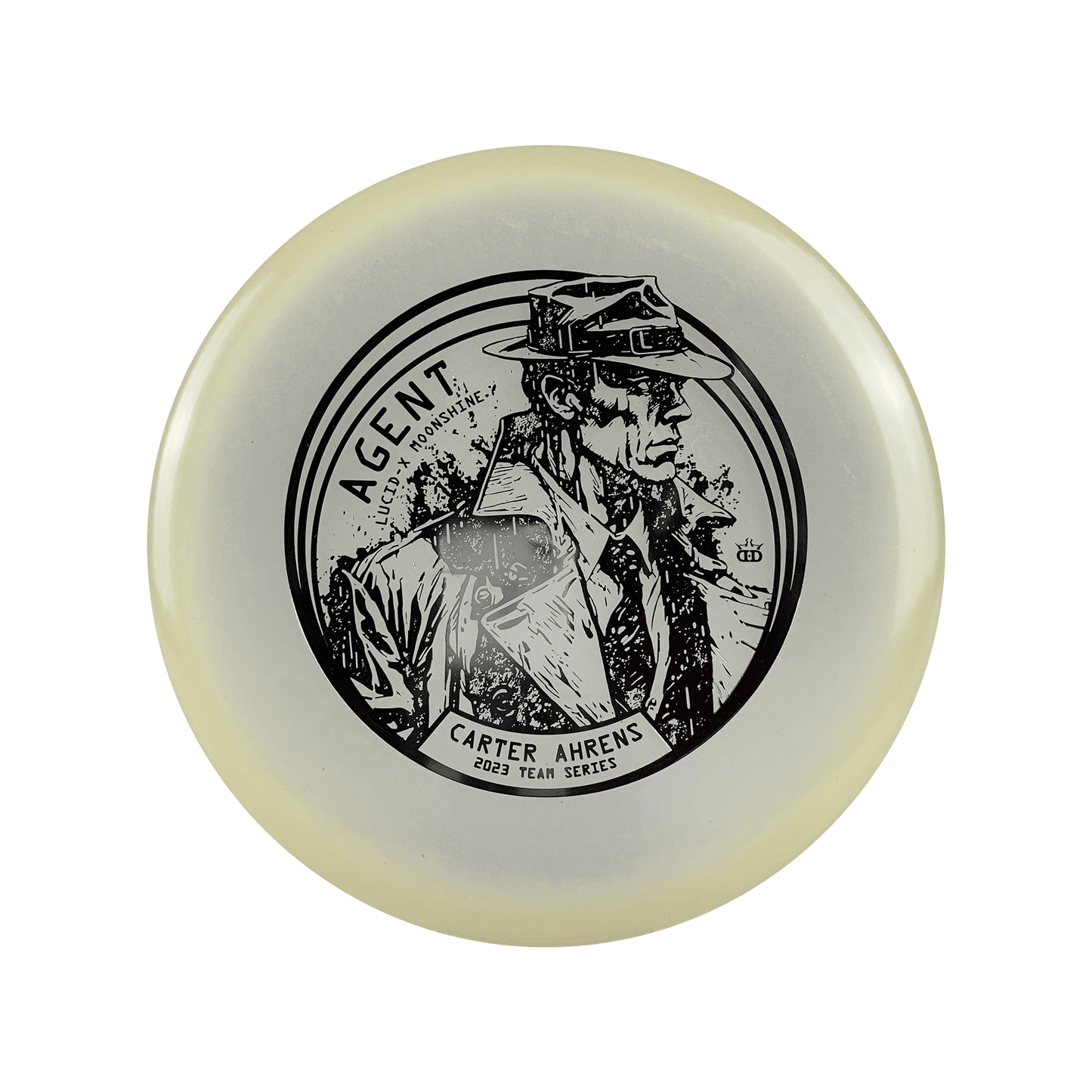 Lucid-X Moonshine Agent - Carter Ahrens Team Series Disc Dynamic Discs glow 176 