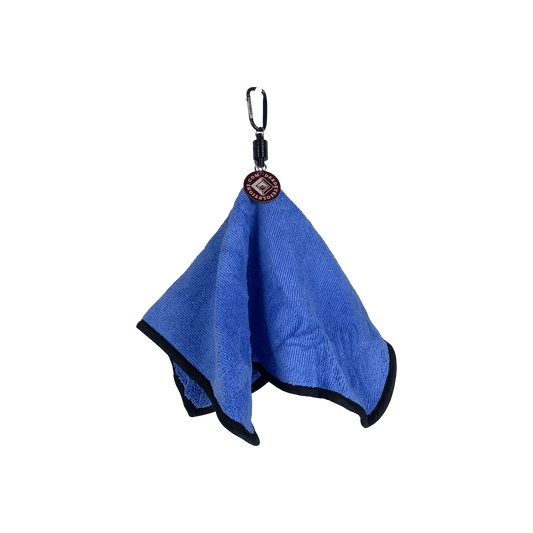 Magnetic Disc Golf Towel Disc Dead-Eye Solutions blue 