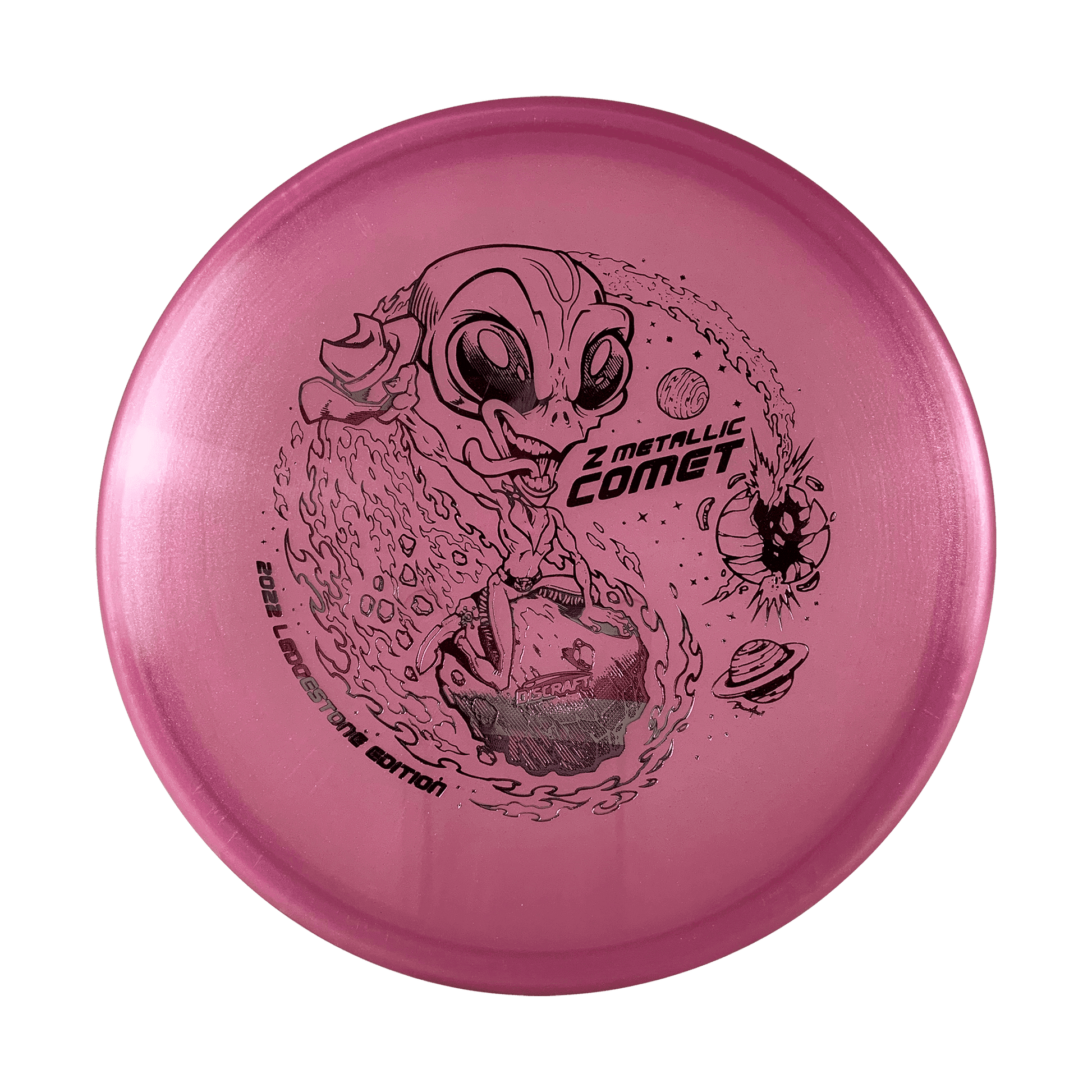 Metallic Z Comet - Ledgestone Disc Discraft pink 177 