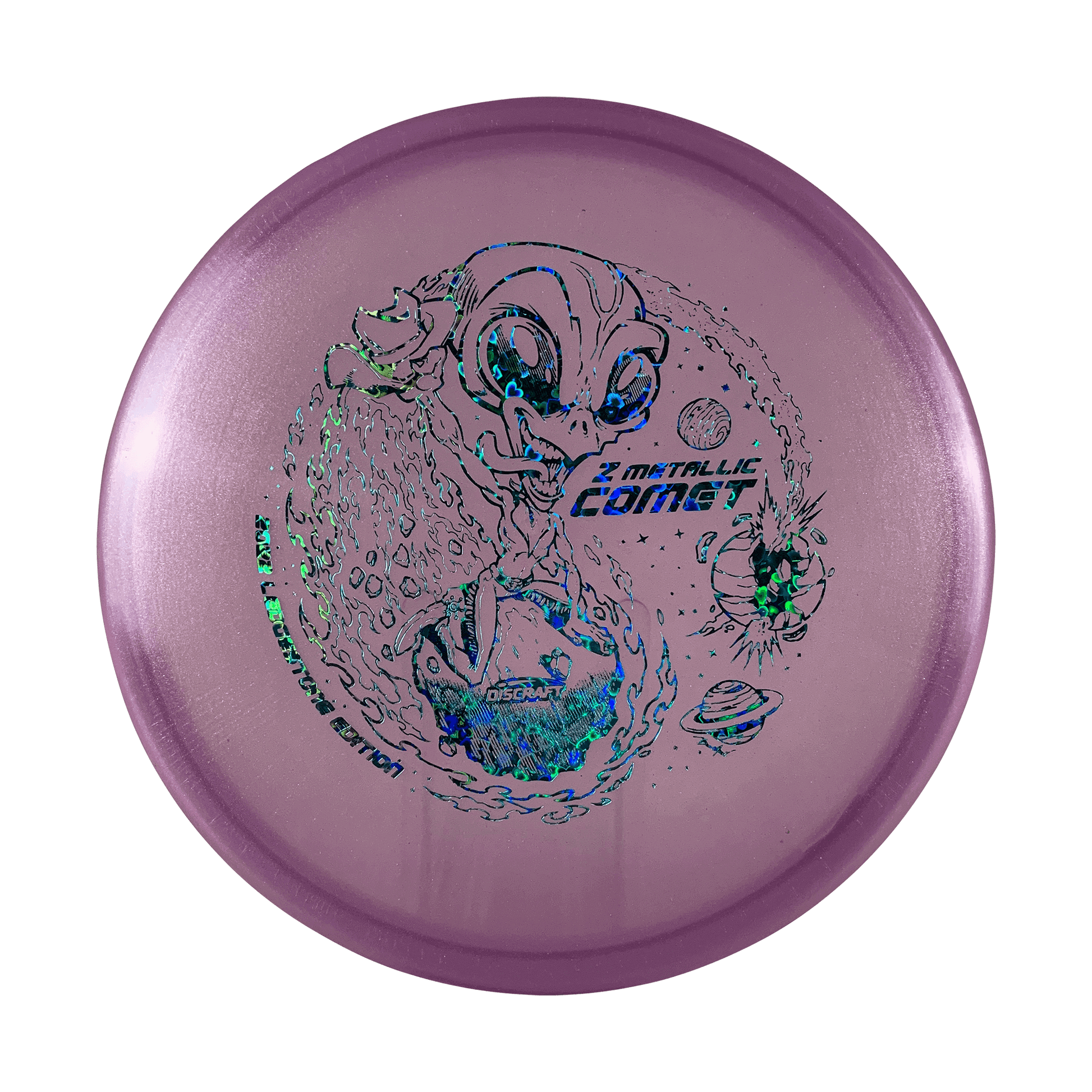 Metallic Z Comet - Ledgestone Disc Discraft purple 177 