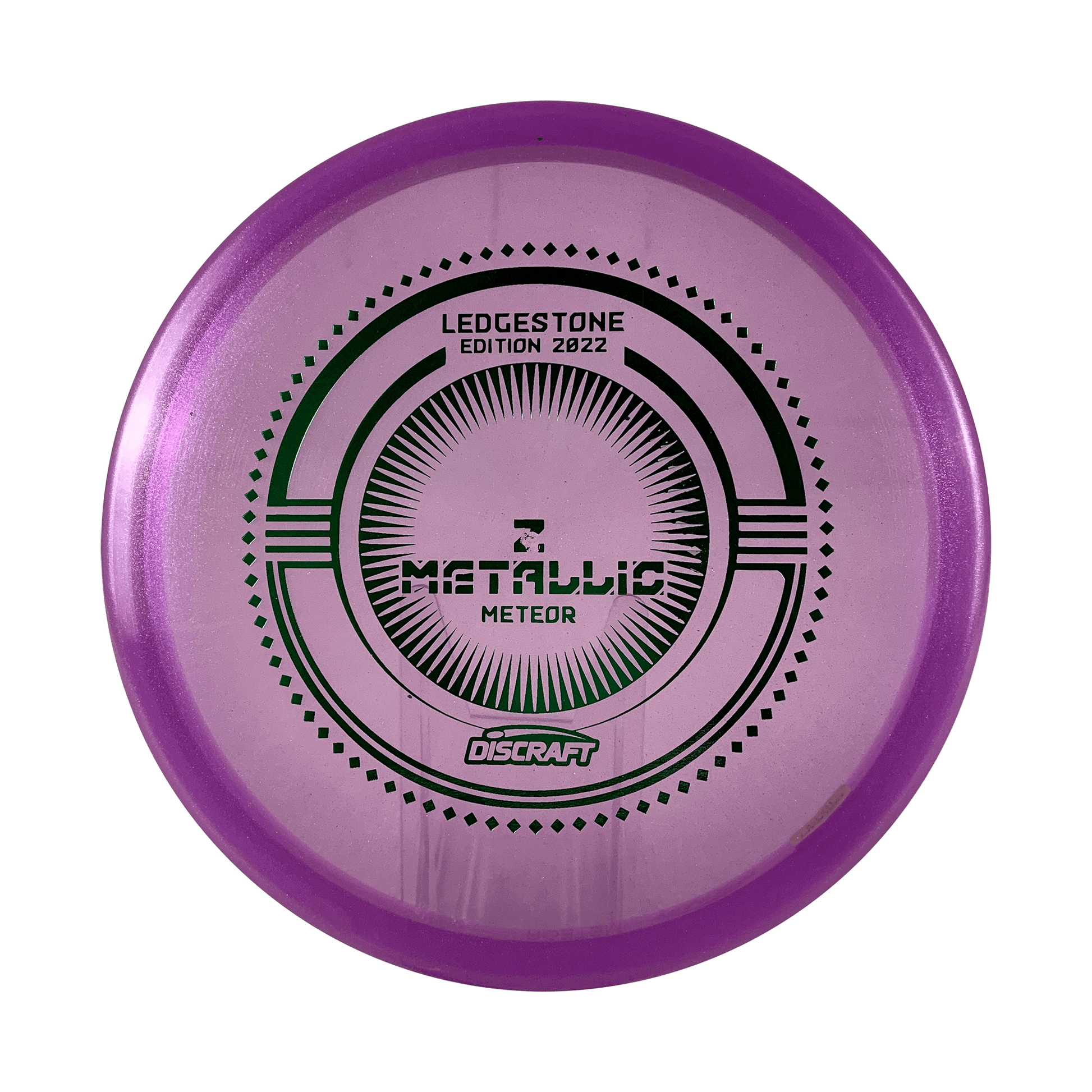 Metallic Z Meteor - Ledgestone Disc Discraft purple 175 