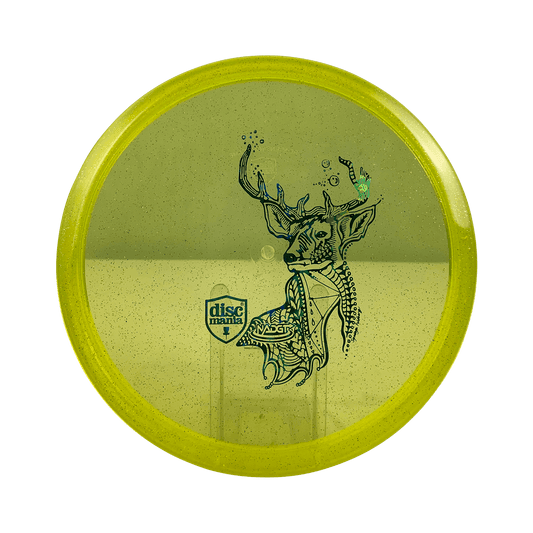 MF C-Line MD3 - NADGT Deer Stamp Disc Discmania highlighter yellow 177 
