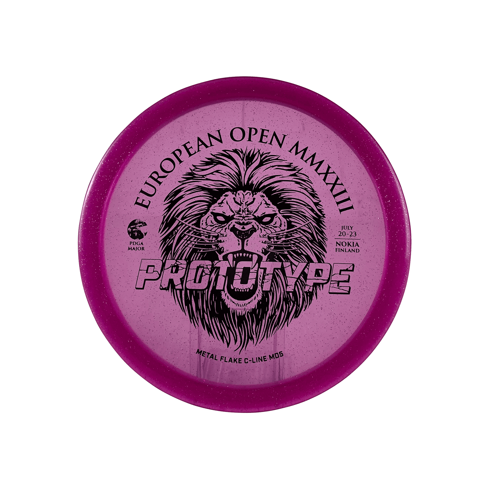 MF C-Line MD5 - Proto European Open 2023 Disc Discmania purple 173 