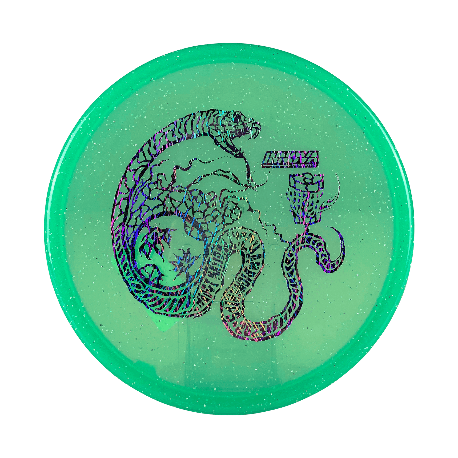 MF Luster Champion Toro - Serpent Stamp - NADGT National Championship '23 Disc Innova teal 173 