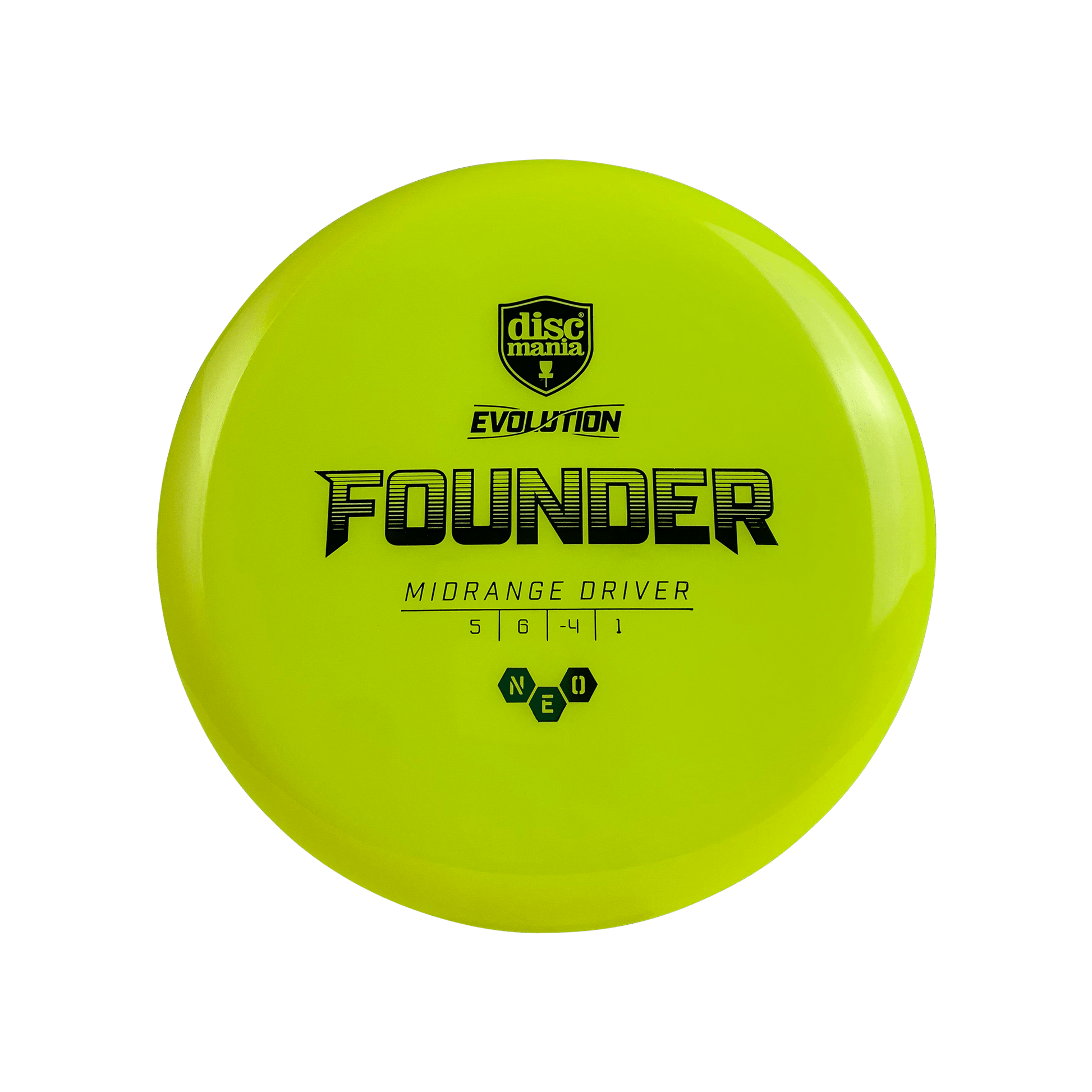 Neo Founder Disc Discmania highlighter yellow 174 