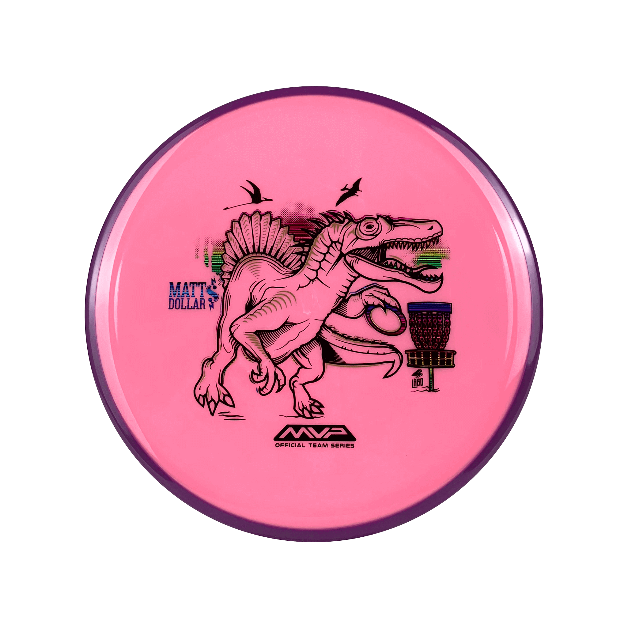 Neutron Balance - Matt Dollar Raptor Stamp – DiscHub