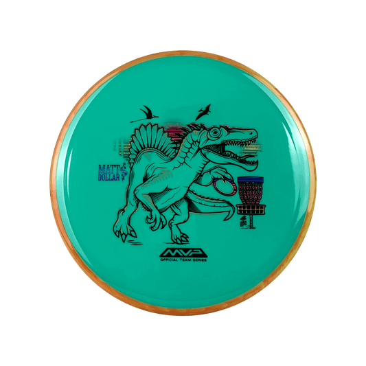Neutron Balance - Matt Dollar Raptor Stamp Disc Axiom multi / teal 173 