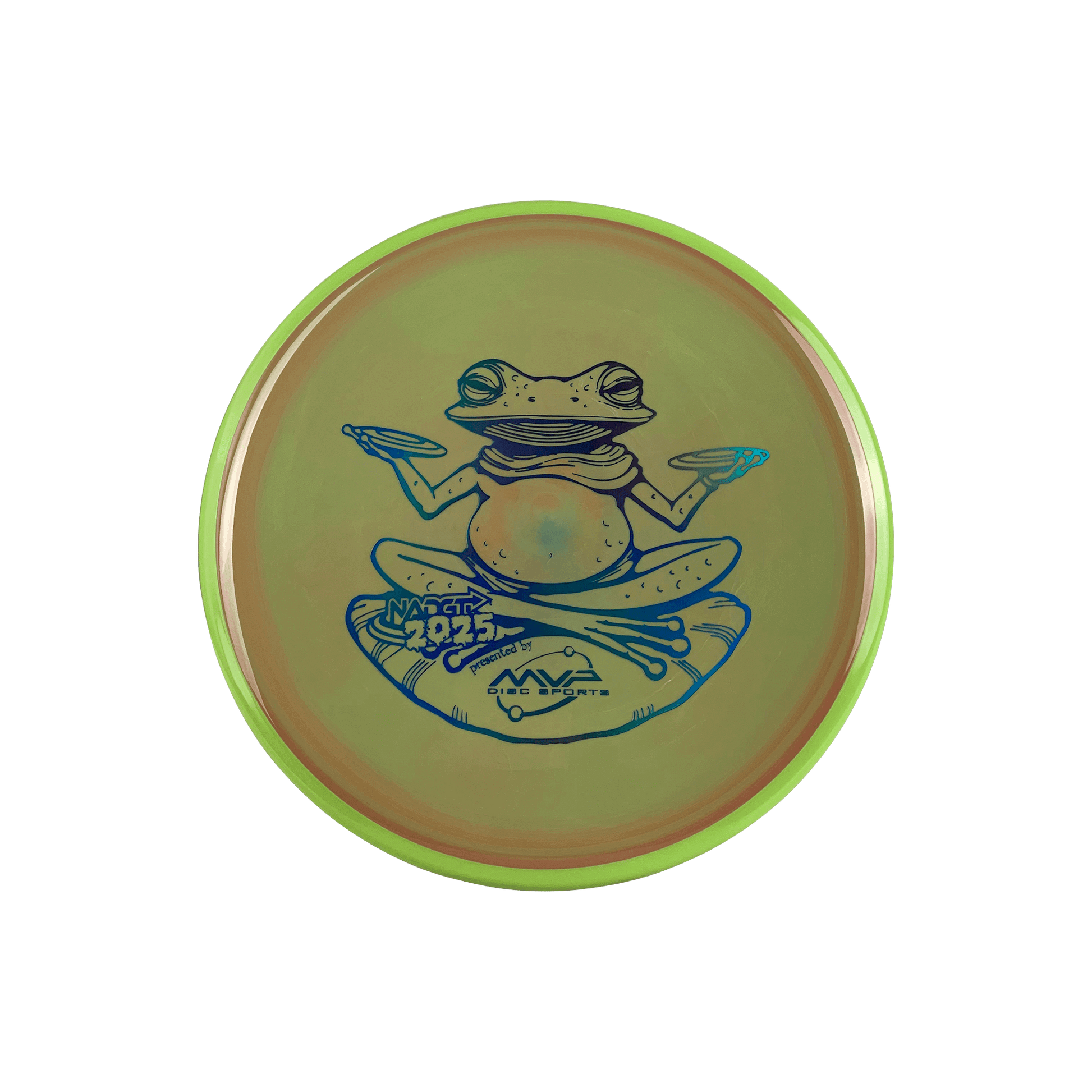 Neutron Balance - NADGT Frog Stamp 2025 Disc Axiom multi / green red 177 