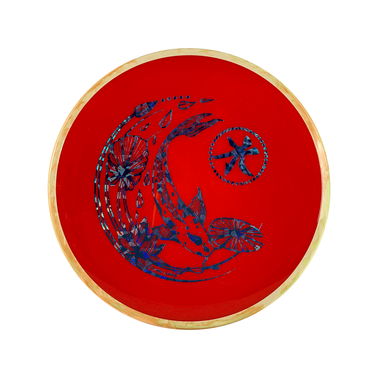 Neutron Crave - Koi Stamp Disc Axiom red 175 