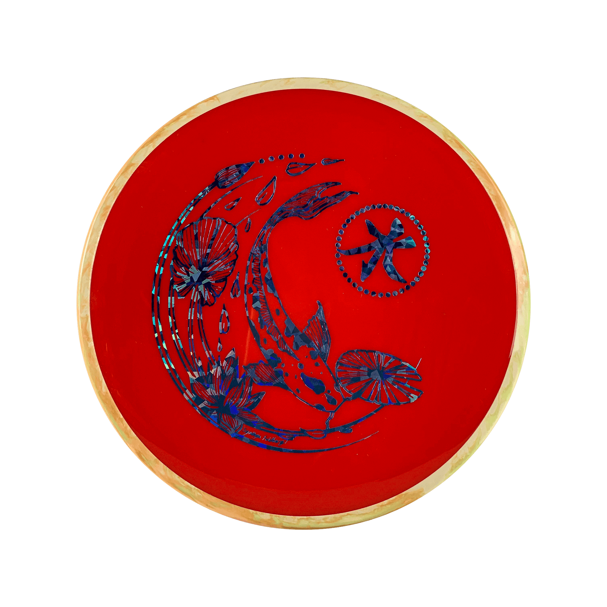 Neutron Crave - Koi Stamp Disc Axiom red 175 