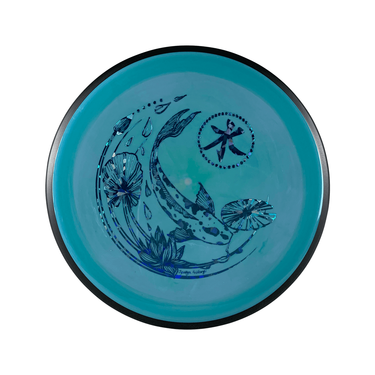 Neutron Detour - Koi Stamp Disc MVP multi / aqua 170 