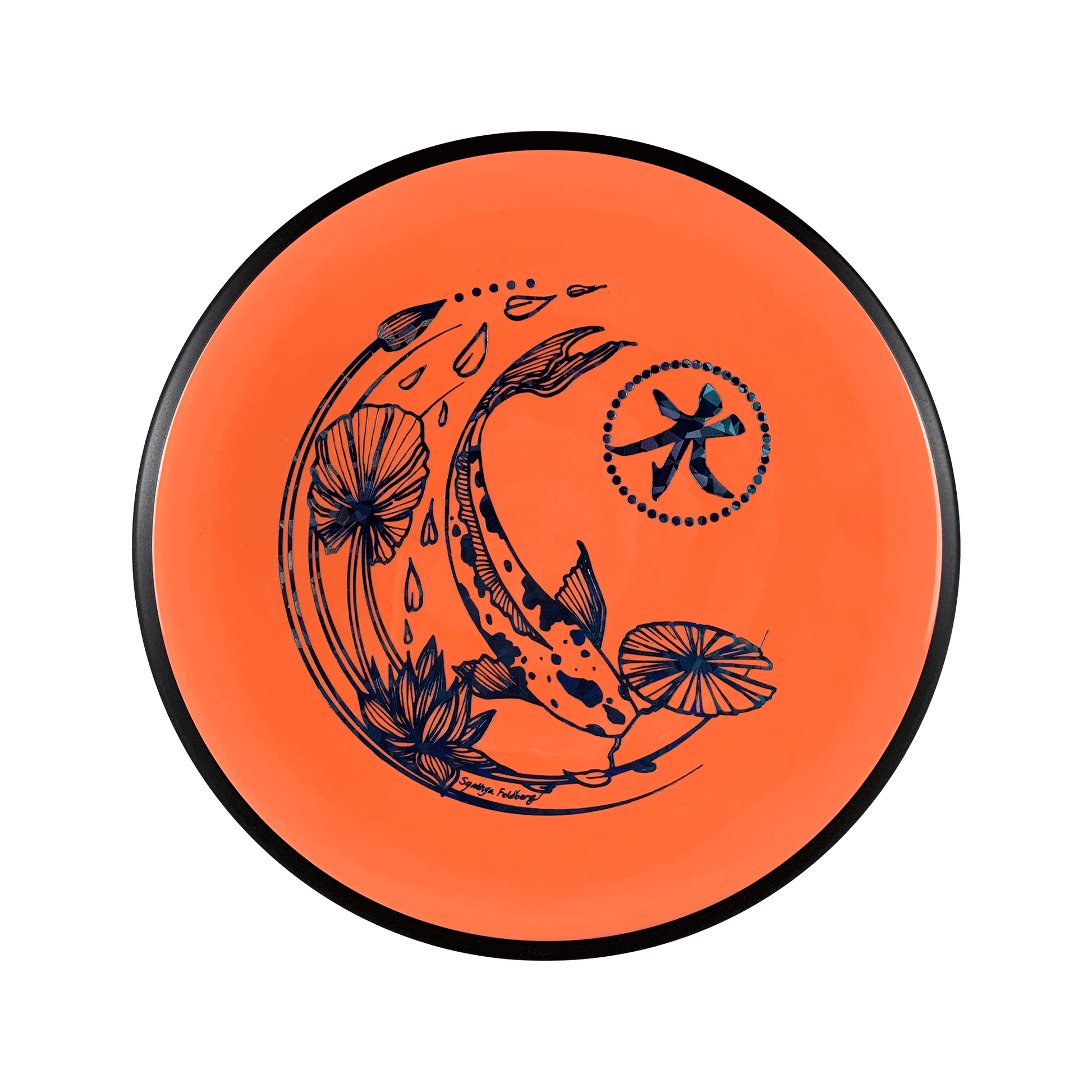 Neutron Detour - Koi Stamp Disc MVP multi / peach orange 167 