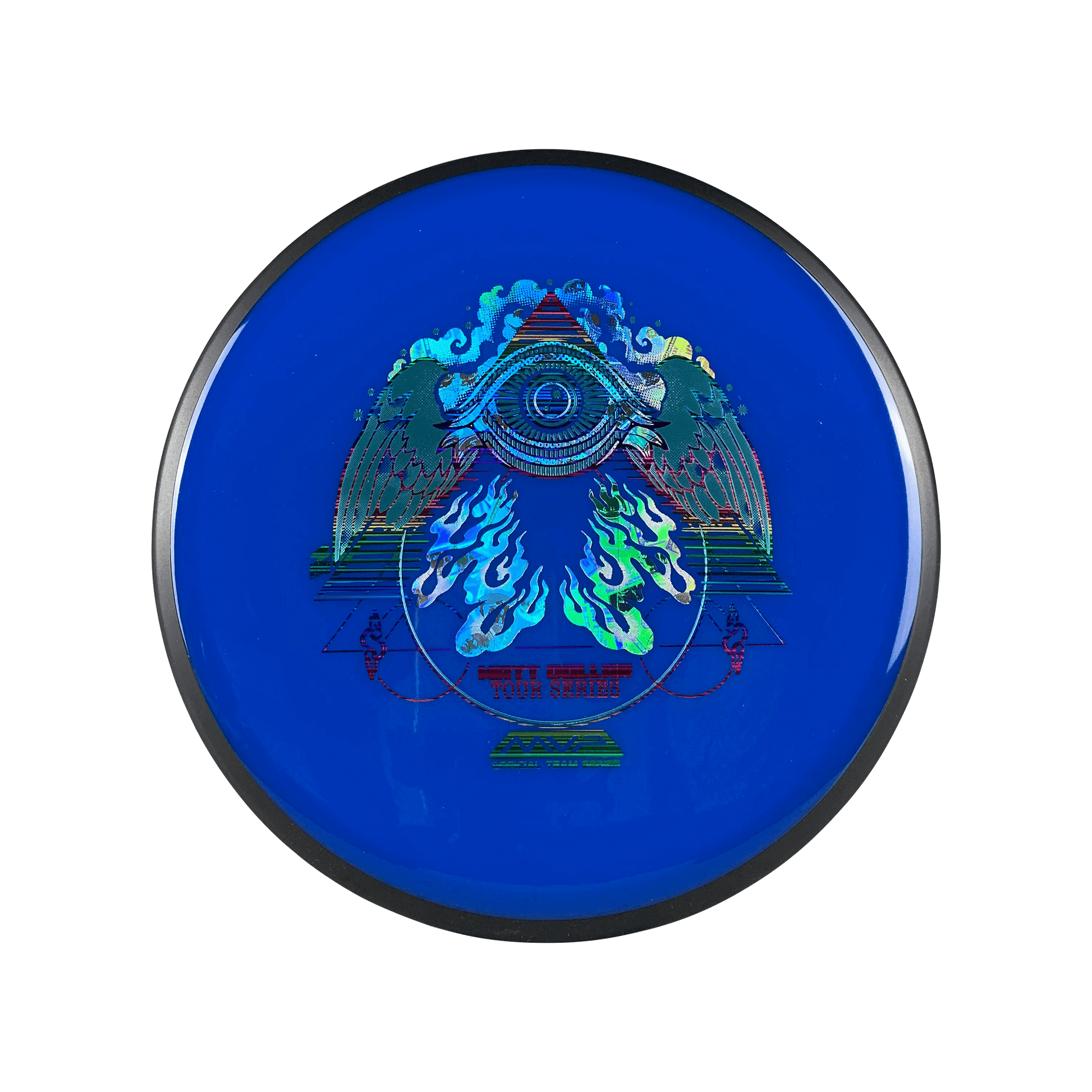 Neutron Detour - Matt Dollar Flying Eye Stamp Disc MVP blue 178 