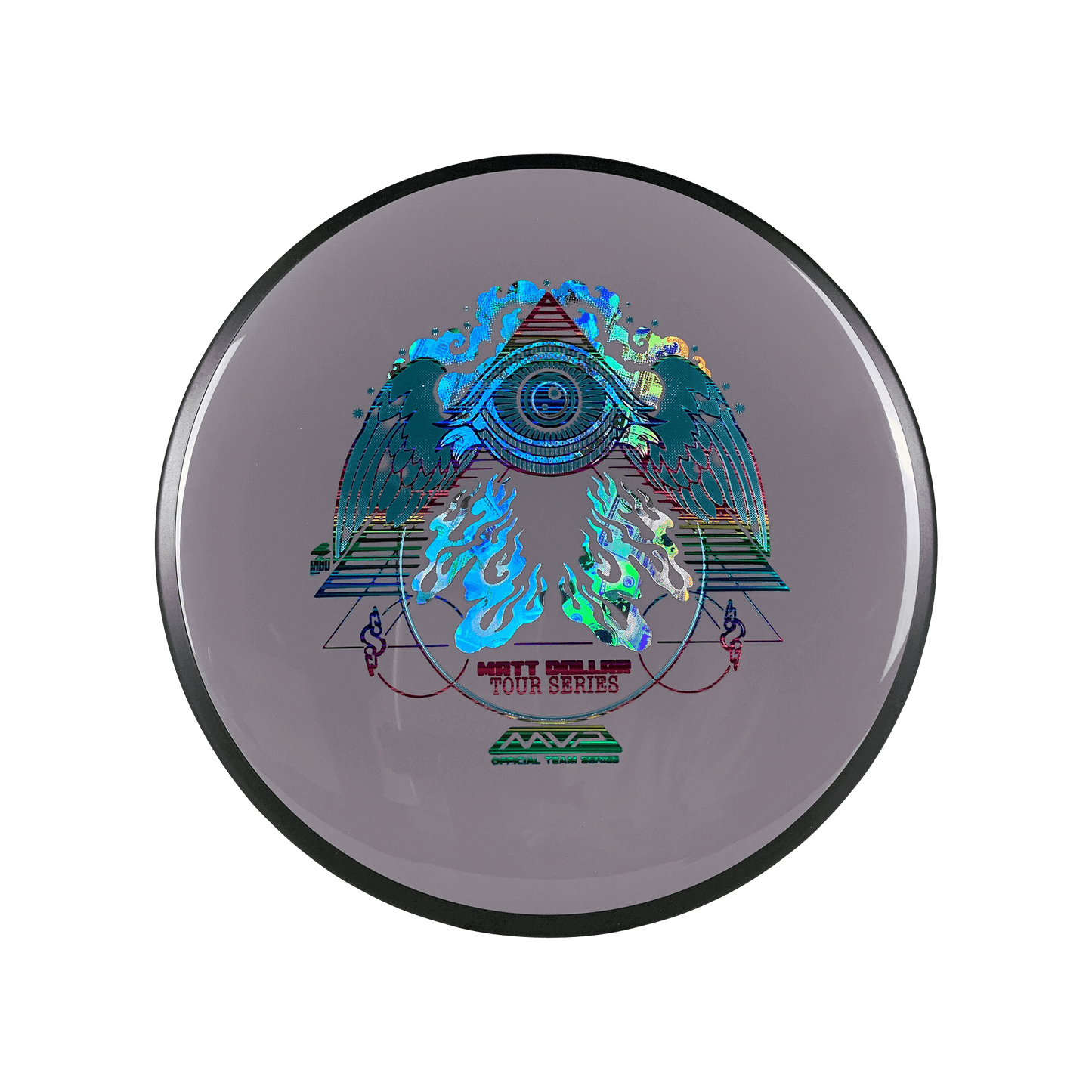 Neutron Detour - Matt Dollar Flying Eye Stamp Disc MVP grey 176 