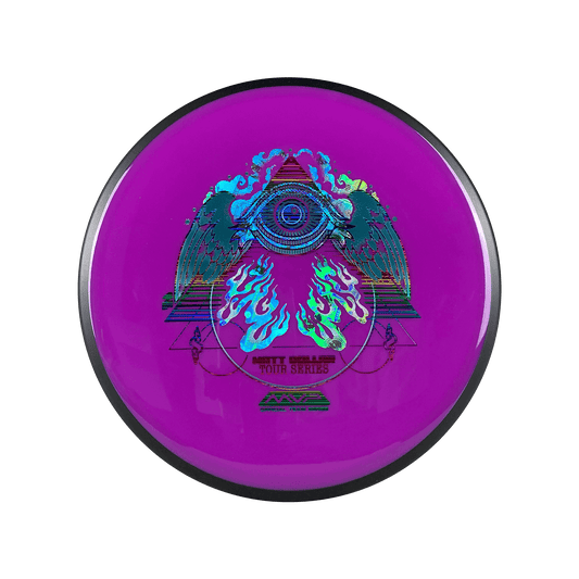 Neutron Detour - Matt Dollar Flying Eye Stamp Disc MVP purple 177 