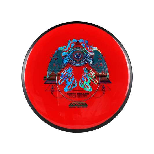 Neutron Detour - Matt Dollar Flying Eye Stamp Disc MVP red 178 