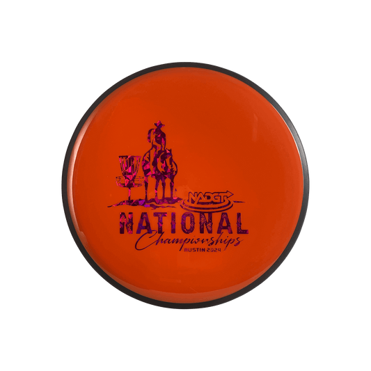 Neutron Detour - NADGT National Championship 2024 Cowboy Stamp Disc MVP orange 176 