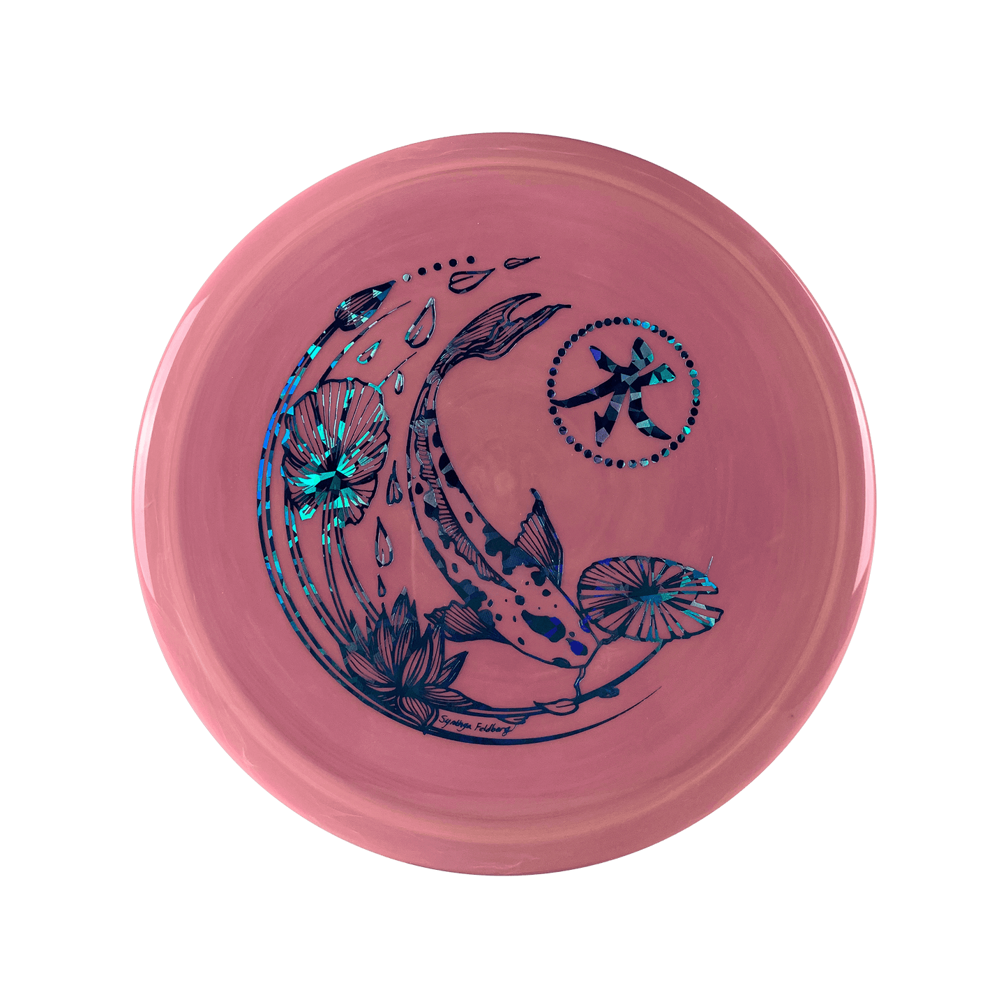 Neutron Drift - Koi Stamp Disc Streamline multi / pink 173 