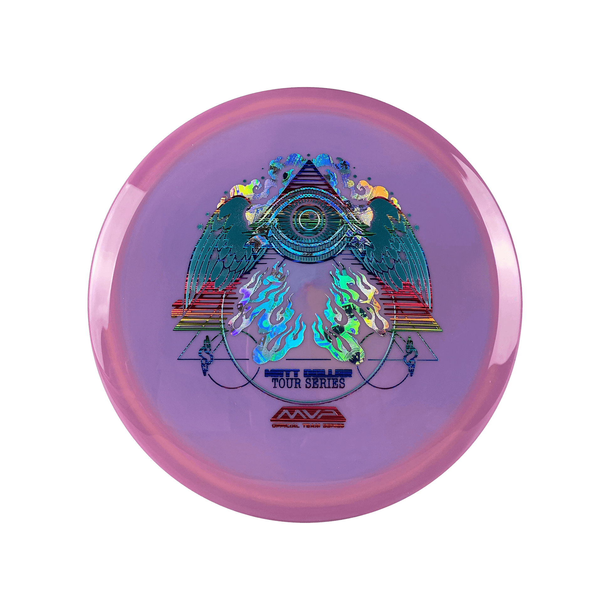 Neutron Drift - Matt Dollar Flying Eye Stamp Disc Streamline multi / purple 175 