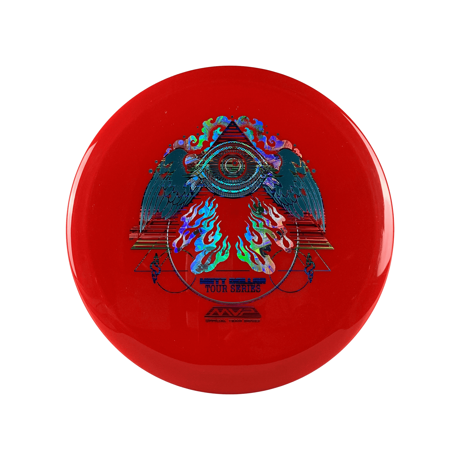 Neutron Drift - Matt Dollar Flying Eye Stamp Disc Streamline multi / red 174 