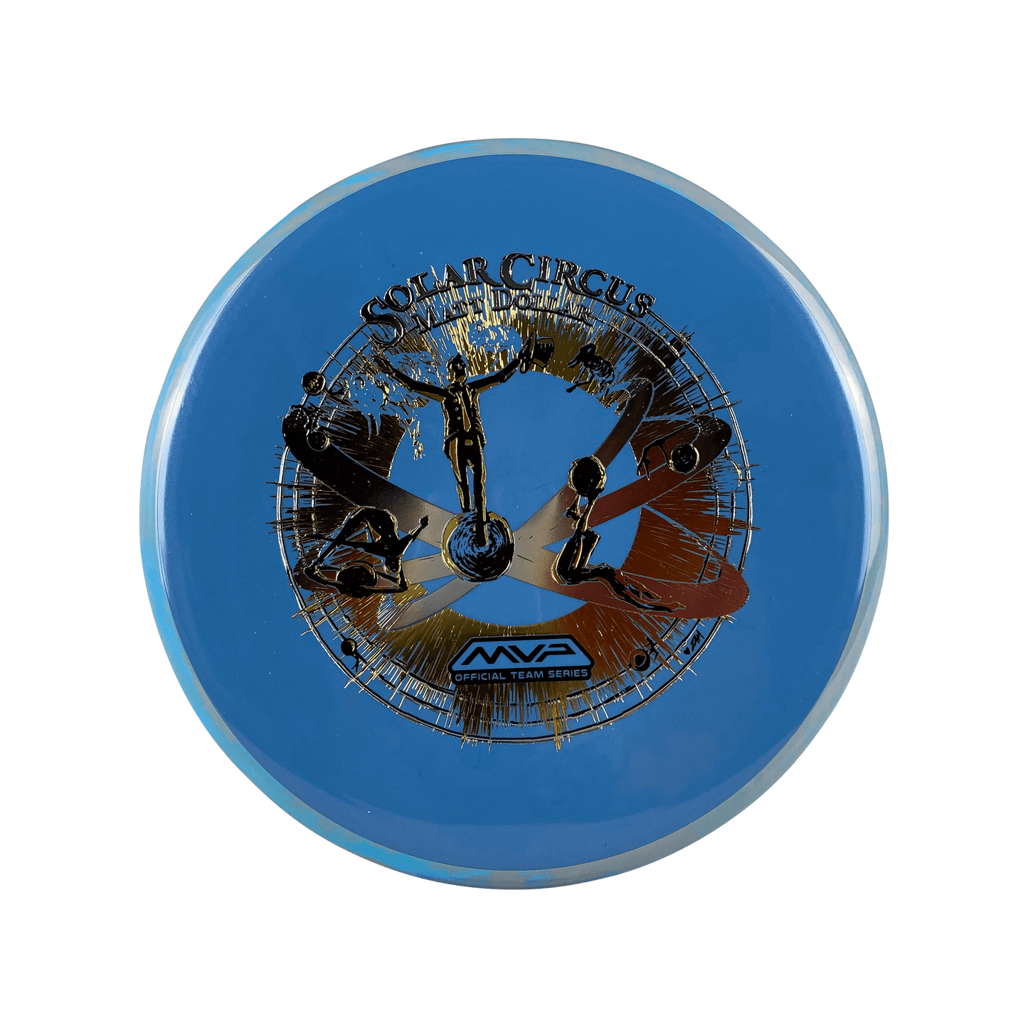Neutron Hex - Matt Dollar Solar Circus Stamp Disc Axiom blue 173 