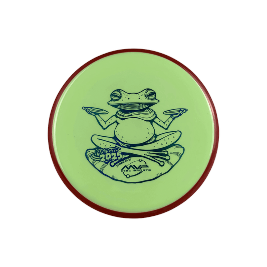 Neutron Hex - NADGT Frog Stamp 2025 Disc Axiom multi / light green 177 
