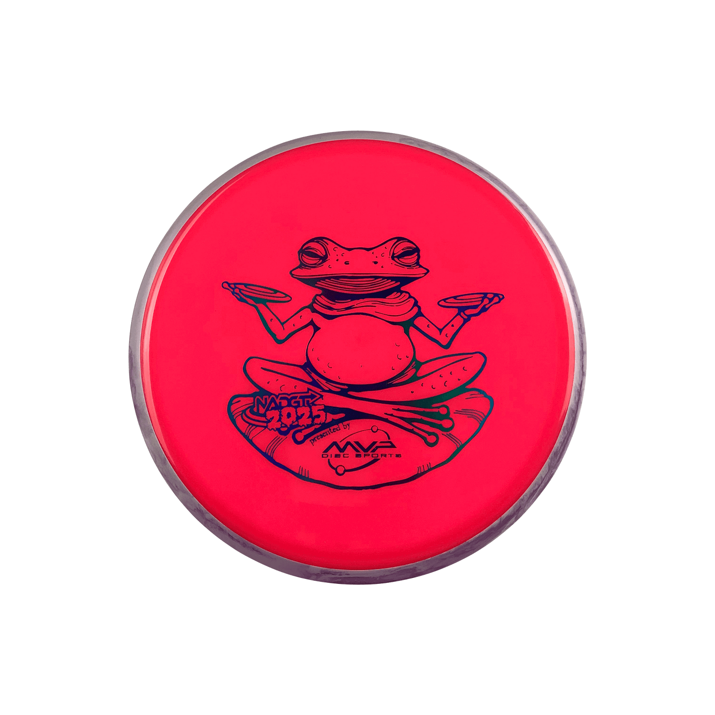 Neutron Hex - NADGT Frog Stamp 2025 Disc Axiom multi / light red 176 