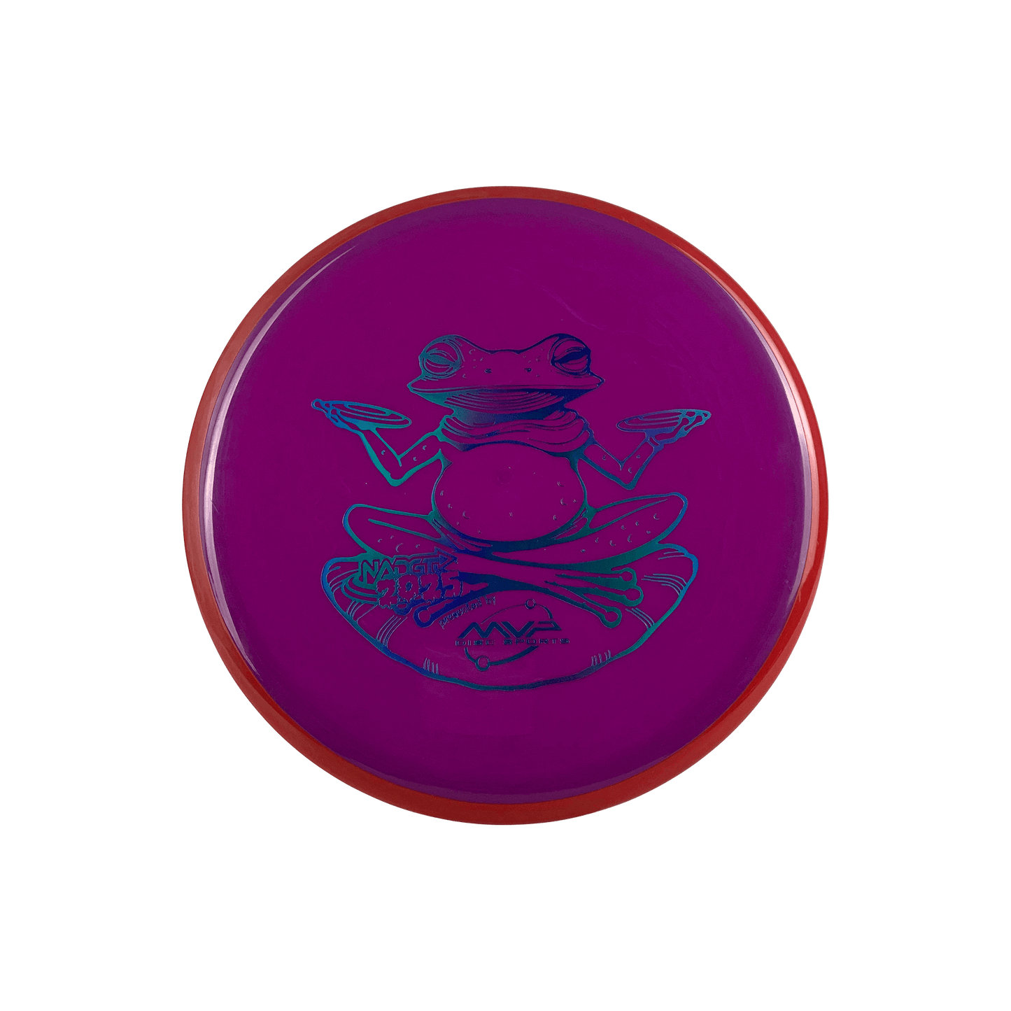 Neutron Hex - NADGT Frog Stamp 2025 Disc Axiom multi / purple 176 