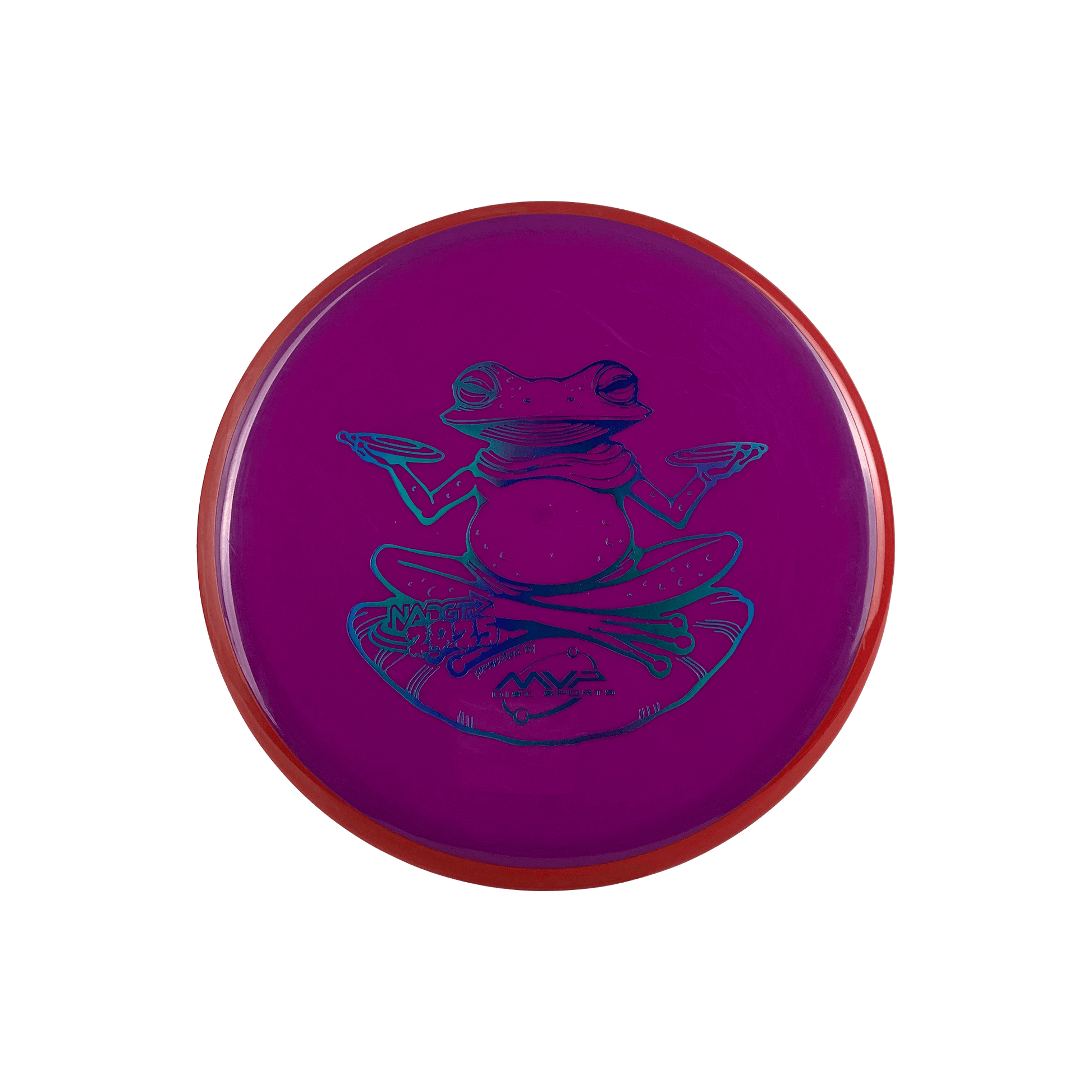 Neutron Hex - NADGT Frog Stamp 2025 Disc Axiom multi / purple 176 