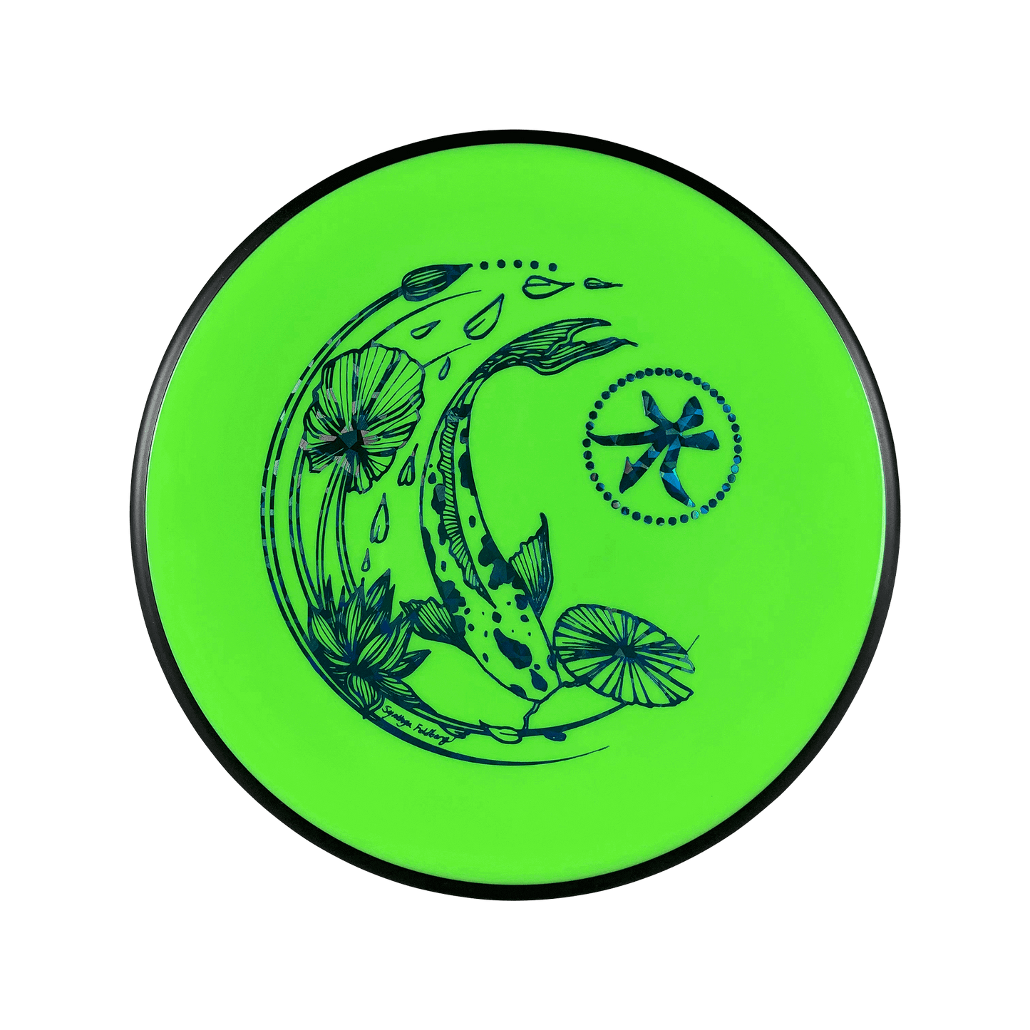 Neutron Ohm - Koi Stamp Disc MVP lime 173 