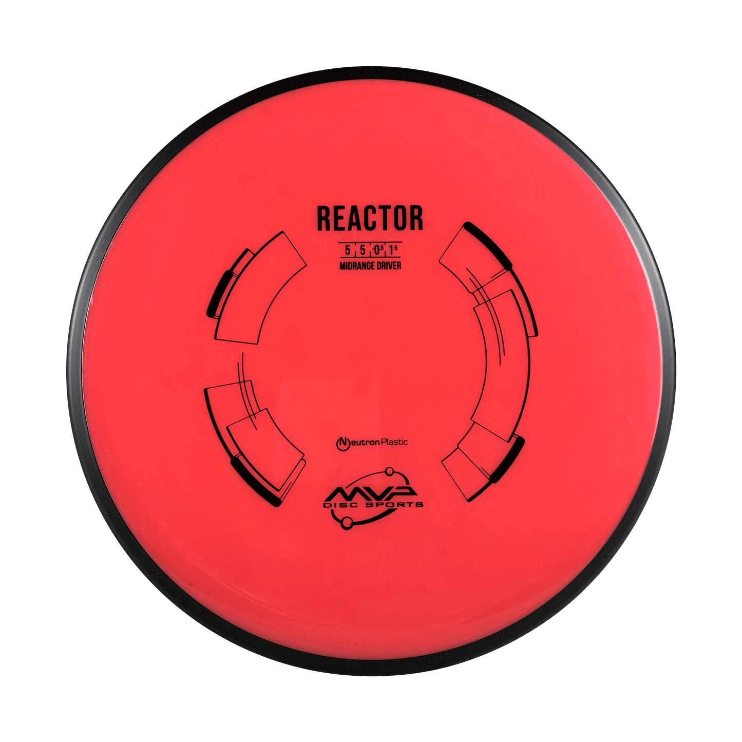 Neutron Reactor Disc MVP light red 172 