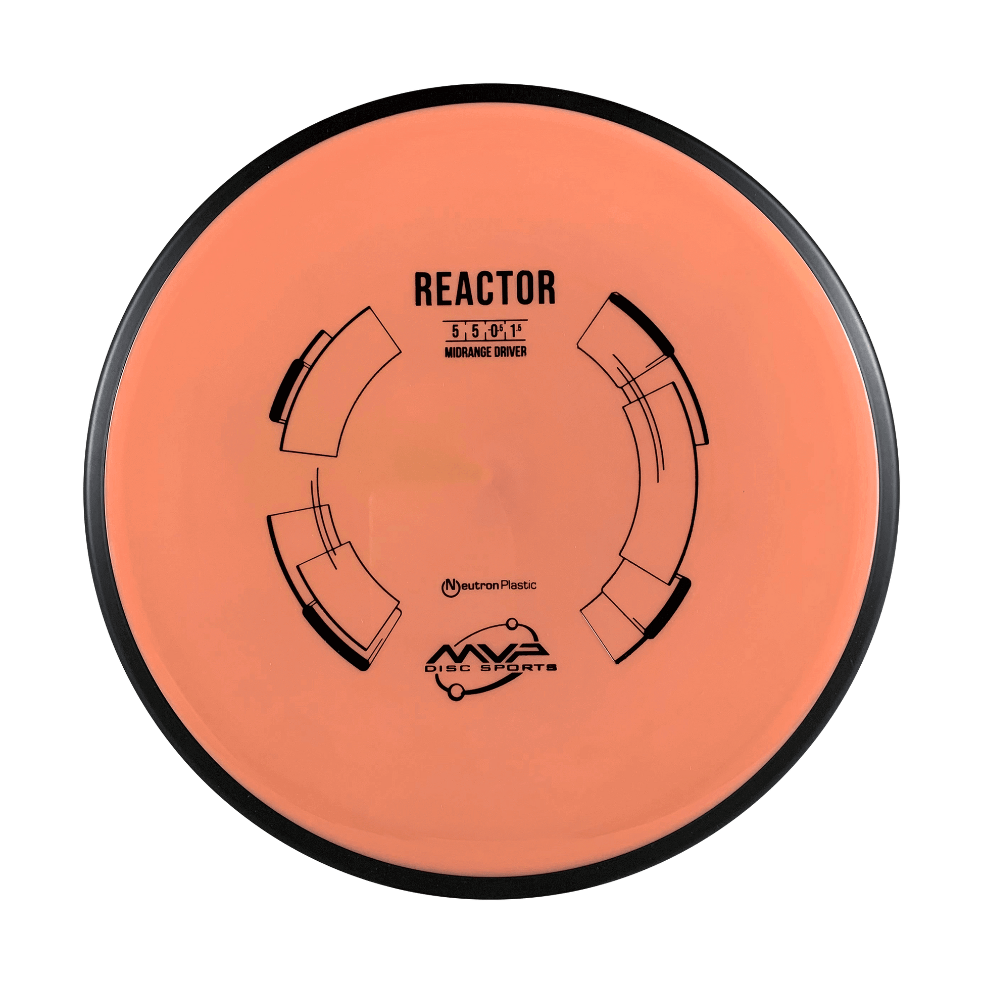 Neutron Reactor Disc MVP multi / peach 176 