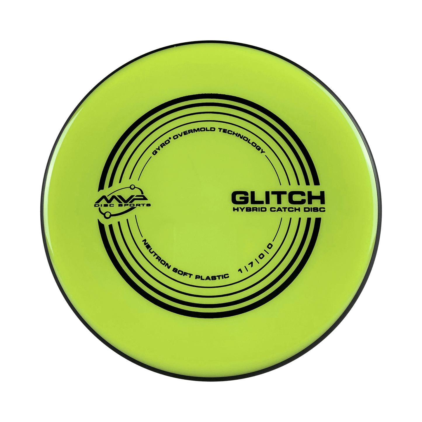 Neutron Soft Glitch Disc MVP highlighter yellow 149 