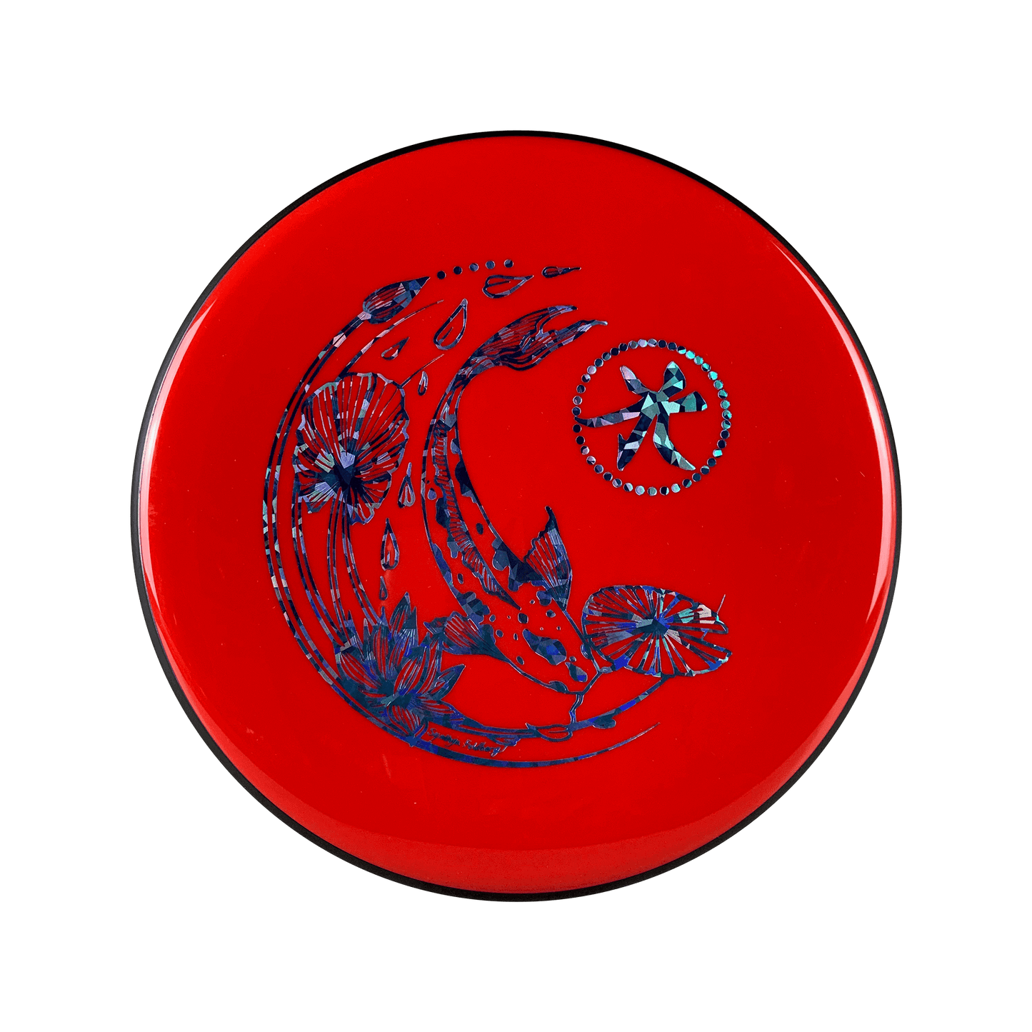 Neutron Soft Glitch - Koi Stamp Disc MVP red 150 