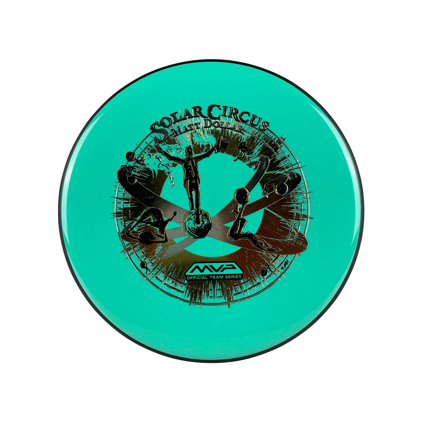 Neutron Soft Glitch - Matt Dollar Solar Circus Stamp Disc MVP teal 150 