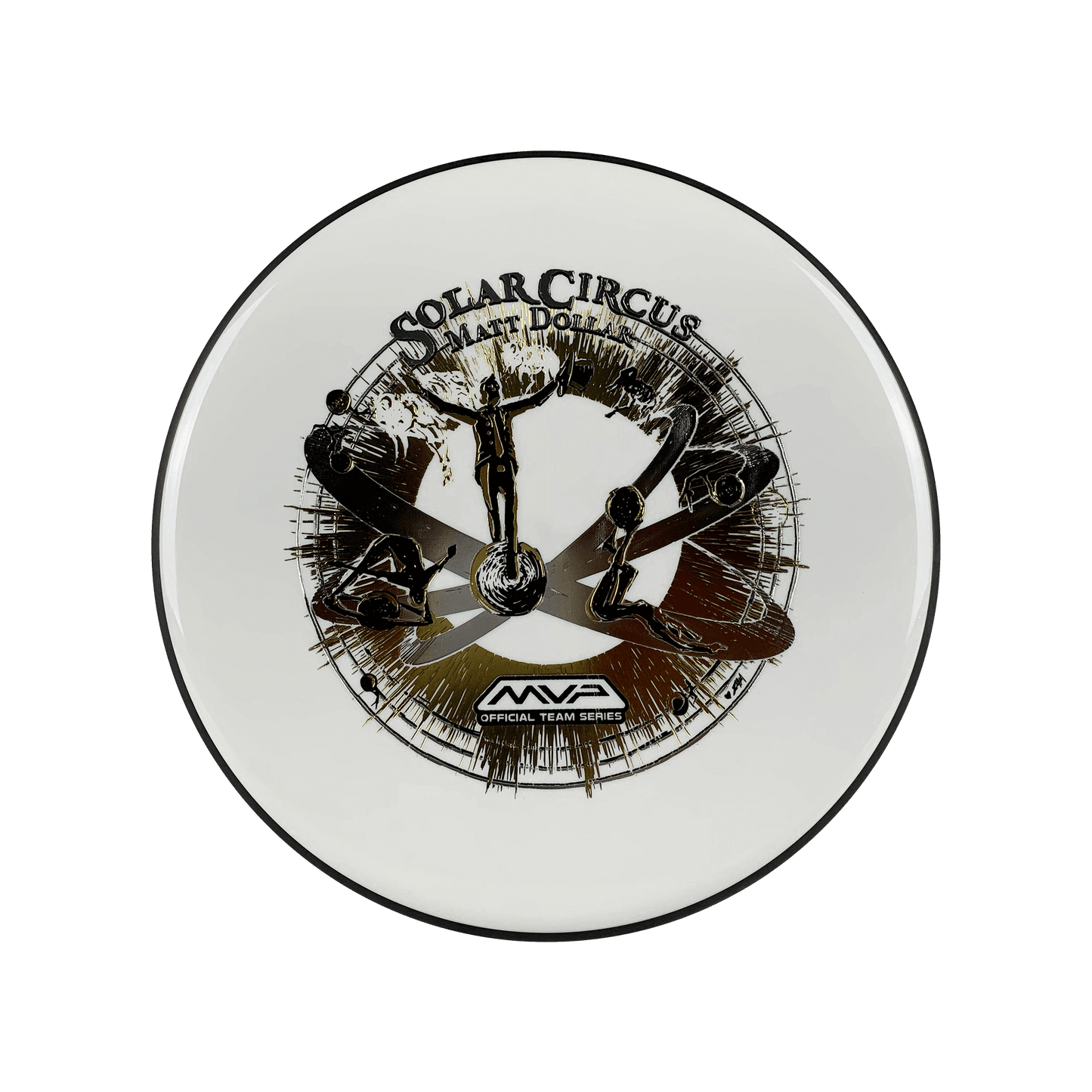 Neutron Soft Glitch - Matt Dollar Solar Circus Stamp Disc MVP white 150 