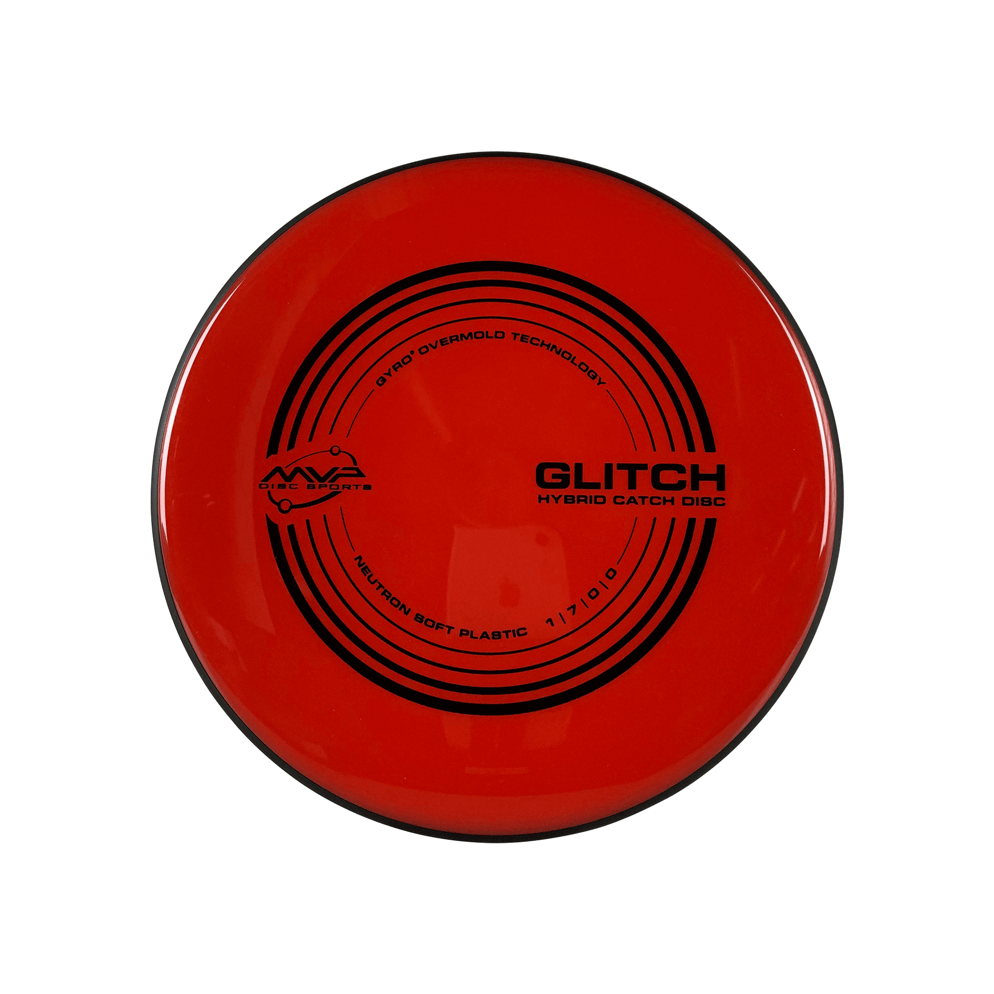 Neutron Soft Glitch Disc MVP red 143 