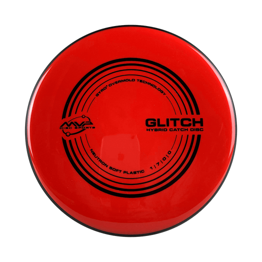 Neutron Soft Glitch Disc MVP red 143 