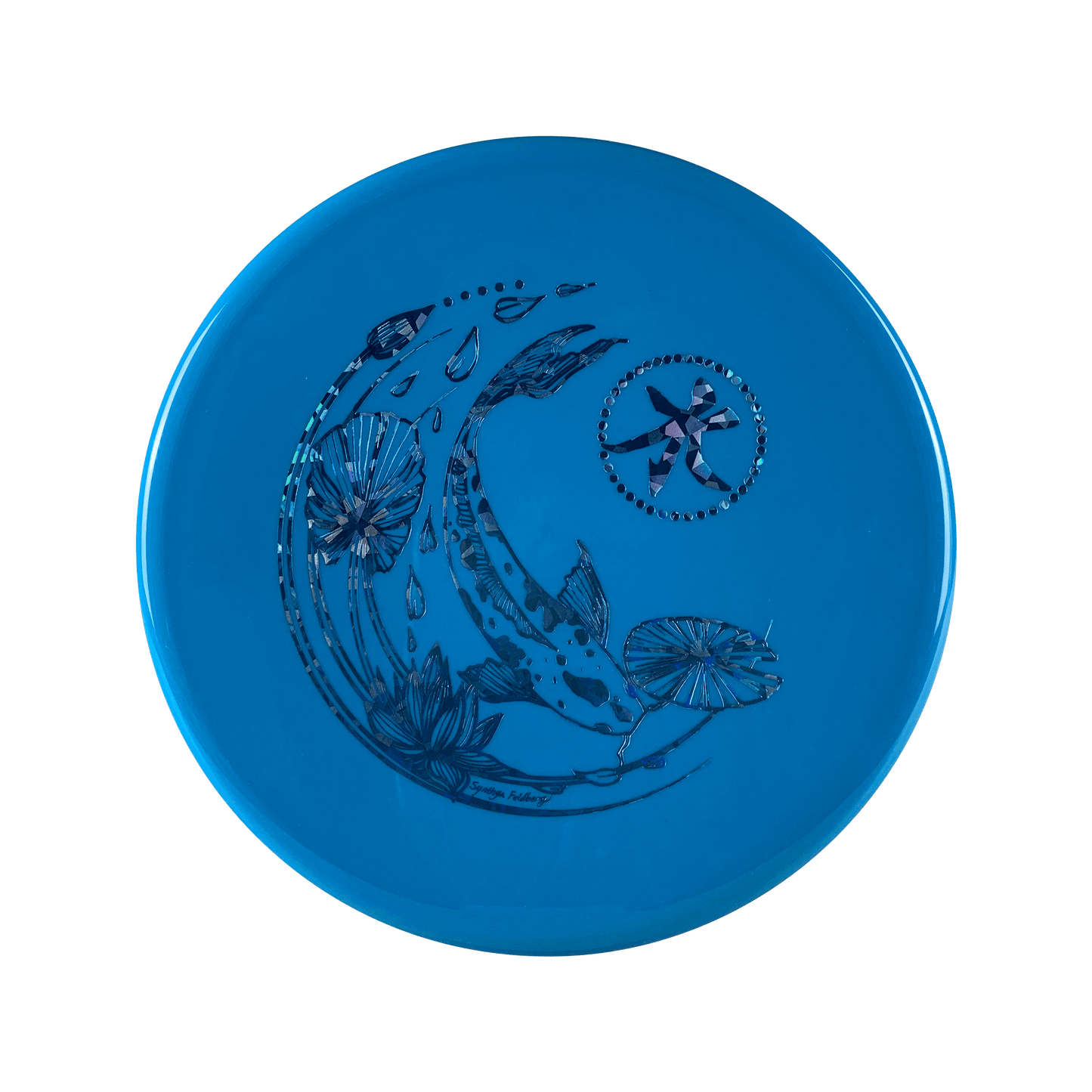 Neutron Stabilizer - Koi Stamp Disc Streamline blue 173 