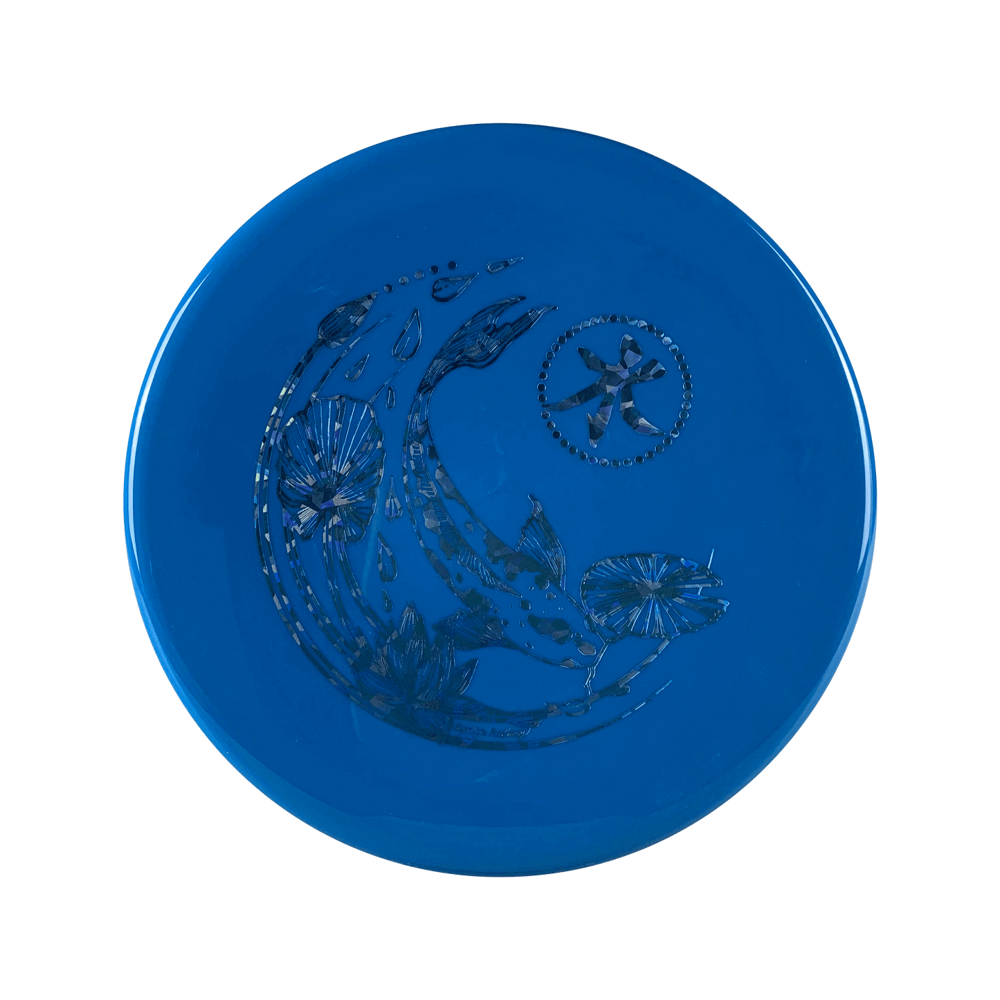 Neutron Stabilizer - Koi Stamp Disc Streamline dark blue 173 