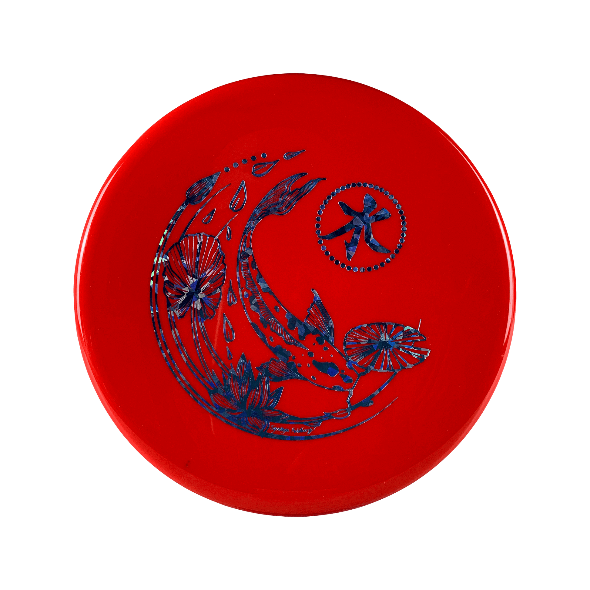 Neutron Stabilizer - Koi Stamp Disc Streamline red 173 